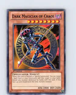 Yu-Gi-Oh TCG Dark Magician Of Chaos BP01-EN007 1st Edition Rare Card NM - Image 1