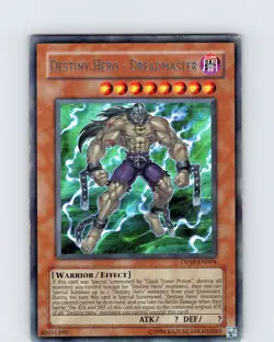 Yu-Gi-Oh TCG Destiny Hero - Dreadmaster DP05-EN004 Unlimited Rare Card LP - Image 1