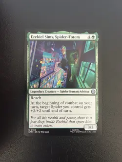 Ezekiel Sims Spider Totem - MTG: Marvel's Spider-Man Regular Uncommon 100 - Image 1