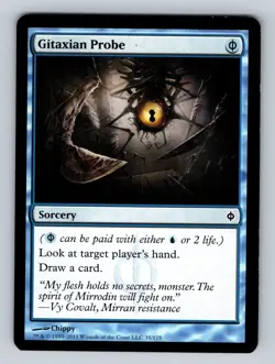 1x MTG | Gitaxian Probe New Phyrexia LP - Image 3