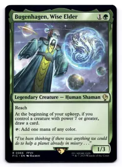 Bugenhagen, Wise Elder NM Commander: Final Fantasy 0066 MTG Regular - Image 1
