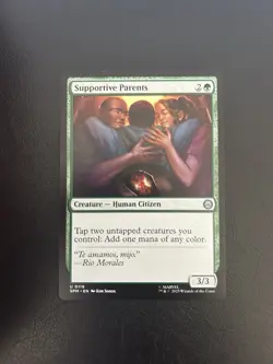 Supportive Parents - MTG: Marvel's Spider-Man Regular Uncommon 119 - Image 1