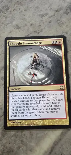 Thought Hemorrhage Alara Reborn Regular Sorcery Rare MTG - Image 1
