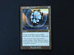 Unwinding Clock Retro NM [The Brothers' War] Mtg Magic Free Tracking! - Image 1