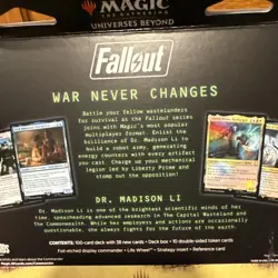 MTG Fallout Commander Deck Science! New Sealed - Image 3