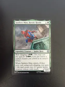 Spiders-Man Heroic Horde - MTG: Marvel's Spider-Man Regular Uncommon 117 - Image 1