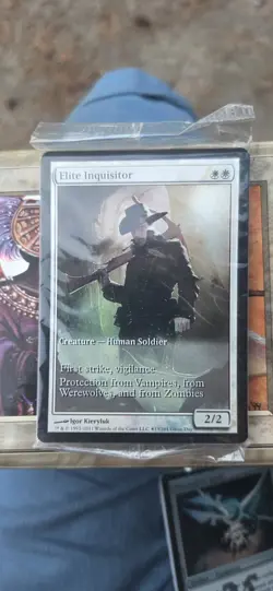 Sealed Pack Elite Inquisitor (Game Day) Innistrad Promo Magic The Gathering MTG - Image 1