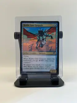 MTG, Riddle Gate Gargoyle FOIL 201 NM Modern Horizons 3 Foil - Image 1
