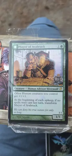 Sealed Pack Mayor of Avabruck - Foil - Prerelease Promo MTG Magic The Gathering - Image 1