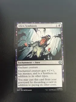 Alien Symbiosis - MTG: Marvel's Spider-Man Regular Uncommon 50 - Image 1