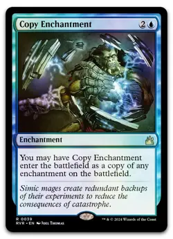 Copy Enchantment #39 (Foil) (NM) Ravnica Remastered RVR Magic MTG - Image 1