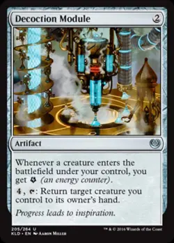 Decoction Module -Foil Light Play MTG Kaladesh - Image 1