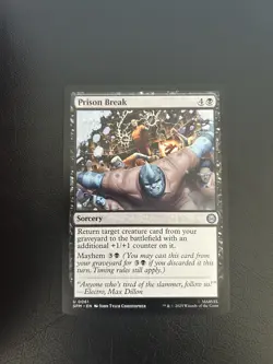 Prison Break - MTG: Marvel's Spider-Man Regular Uncommon 61 - Image 1