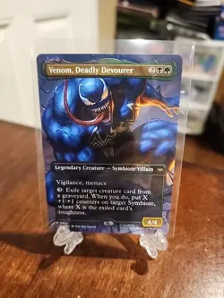 Venom, Deadly Devourer - #22 Regular (Borderless) Marvel's Spider-Man - Mtg - Image 1