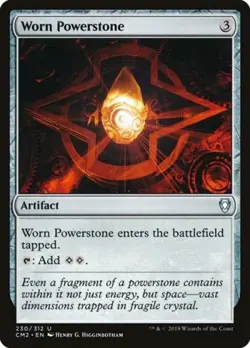 Worn Powerstone - Light Play MTG Commander Anthology Volume II - Image 1