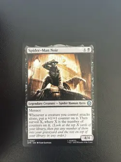 Spider-Man Noir - MTG: Marvel's Spider-Man Regular Uncommon 67 - Image 1