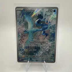 Articuno Journey Together 161/159 Illustration Rare 2025 Pokemon TCG Near Mint - Image 1