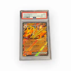 2024 POKEMON SVP SUPER-PREMIUM COLLECTION PROMO #161 CHARIZARD EX PSA 10 - Image 1