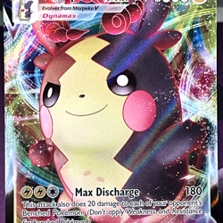 MINT Morpeko VMAX 038/072 Shining Fates Holo Pokemon card - Image 2