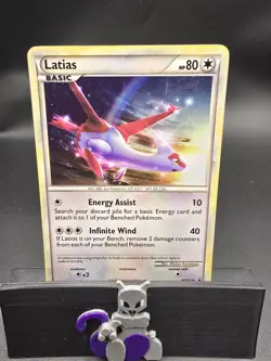 Latias HGSS10 Black Star Promo Holo Rare Pokemon Card - Image 1