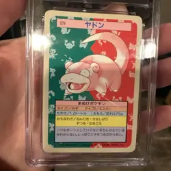 CGC 10 Pokemon Card Topsun Slowpoke Blue Back 1997 Gem Mint 🔥 Extremely Rare - Image 2