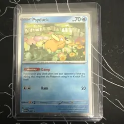 Pokemon Mega Evolution - Psyduck #007 - Black Star Promo Holo - Image 1