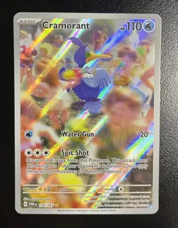Pokemon Card TCG - Cramorant 176/167 Illustration Rare Twilight Masquerade NM - Image 1
