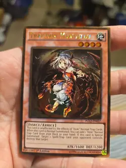 Yugioh Traptrix Myrmeleo PGL2-EN037 Gold Rare 1st Ed LP - Image 1