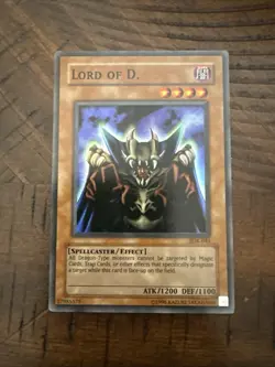 YuGiOh • Lord of D • SDK-041 • Holo Unlimited Super Rare • MP - Image 1