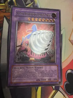 Yugioh! Super Vehicroid Jumbo Drill Ultimate Rare - POTD-DE036 Unlimited - DE - Image 1