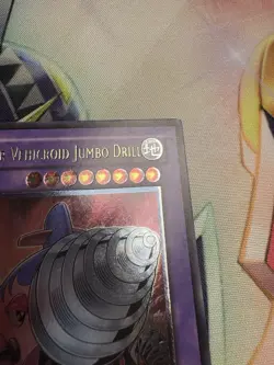 Yugioh! Super Vehicroid Jumbo Drill Ultimate Rare - POTD-DE036 Unlimited - DE - Image 3