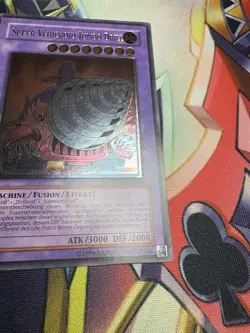 Yugioh! Super Vehicroid Jumbo Drill Ultimate Rare - POTD-DE036 Unlimited - DE - Image 4