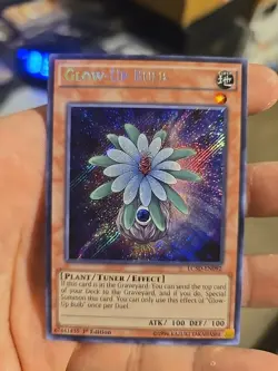 Glow-Up Bulb Secret 1st Edition LC5D-EN092 NM Yugioh NM - Image 1