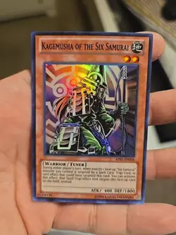 Kagemusha of the Six Samurai YuGiOh Astral Pack One #AP01-EN006 LP - Image 1