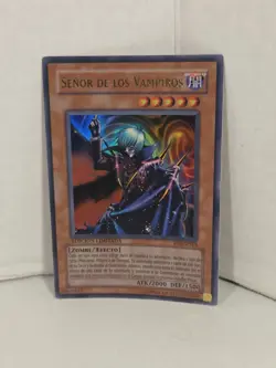 Yugioh Ultra Rare Spanish Senor De Los Vampiros Vampire Lord RDS-SPSE4 - Image 2