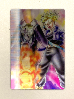 Trunks and Sanji - Dragon Ball x One Piece 40th Jump Anniversary Gummy Card - Image 1