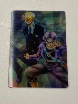 Trunks and Sanji - Dragon Ball x One Piece 40th Jump Anniversary Gummy Card - Image 2