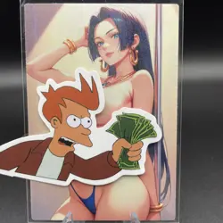 Boa Hancock One Piece Anime Waifu Card Doujin ACG Goddess Holo - Image 1