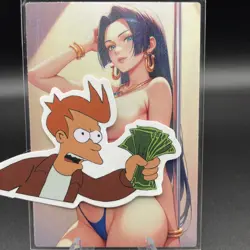 Boa Hancock One Piece Anime Waifu Card Doujin ACG Goddess Holo - Image 2