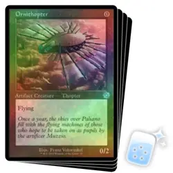 FOIL ORNITHOPTER X4 The Brothers' War Retro Artifacts Magic MTG MINT CARD - Image 1