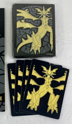 Pokemon ETB Sun & Moon Forbidden Light 65 Card Sleeves,4 Dividers - Image 1