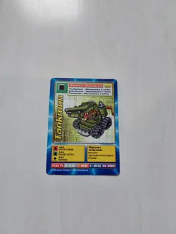 Tankmon Carte Digimon Francais Bandai 2000 MP-69 Mega Pack French Card - Image 1