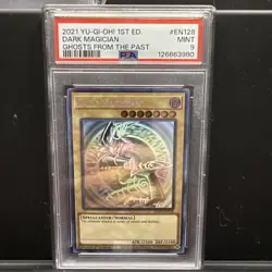 Yu-Gi-Oh Dark Magician Ghost Rare Card GFTP-EN128 1st Edition PSA 9 No Pindots! - Image 1