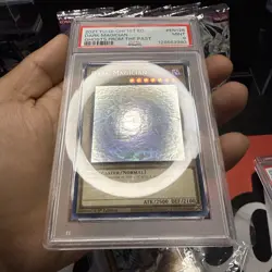 Yu-Gi-Oh Dark Magician Ghost Rare Card GFTP-EN128 1st Edition PSA 9 No Pindots! - Image 2