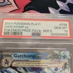 Garchomp ex 038/182 Prize Pack Series 5 Card Holo PSA 10 - Image 2