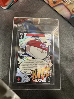 Vibes Tcg PSA NYCC Exclusive 2025 Promo Lil Comic Penguin Card - Image 1