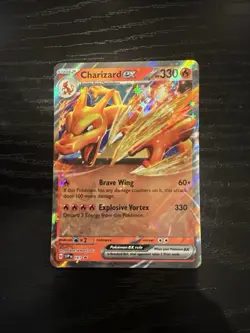 Charizard ex 161 Sv: Scarlet & Violet Promo Cards Holo Pokemon Card NM - Image 1