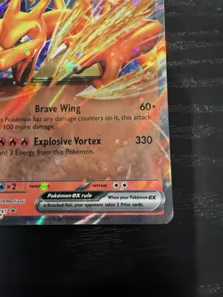 Charizard ex 161 Sv: Scarlet & Violet Promo Cards Holo Pokemon Card NM - Image 3
