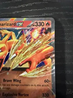 Charizard ex 161 Sv: Scarlet & Violet Promo Cards Holo Pokemon Card NM - Image 4