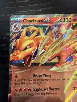 Charizard ex 161 Sv: Scarlet & Violet Promo Cards Holo Pokemon Card NM - Image 5